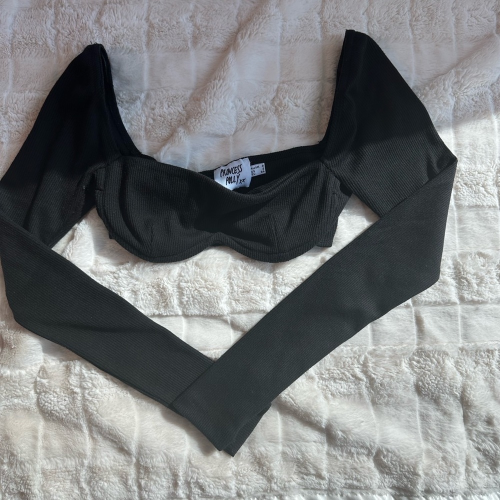 Princess Polly Black Long Sleeve